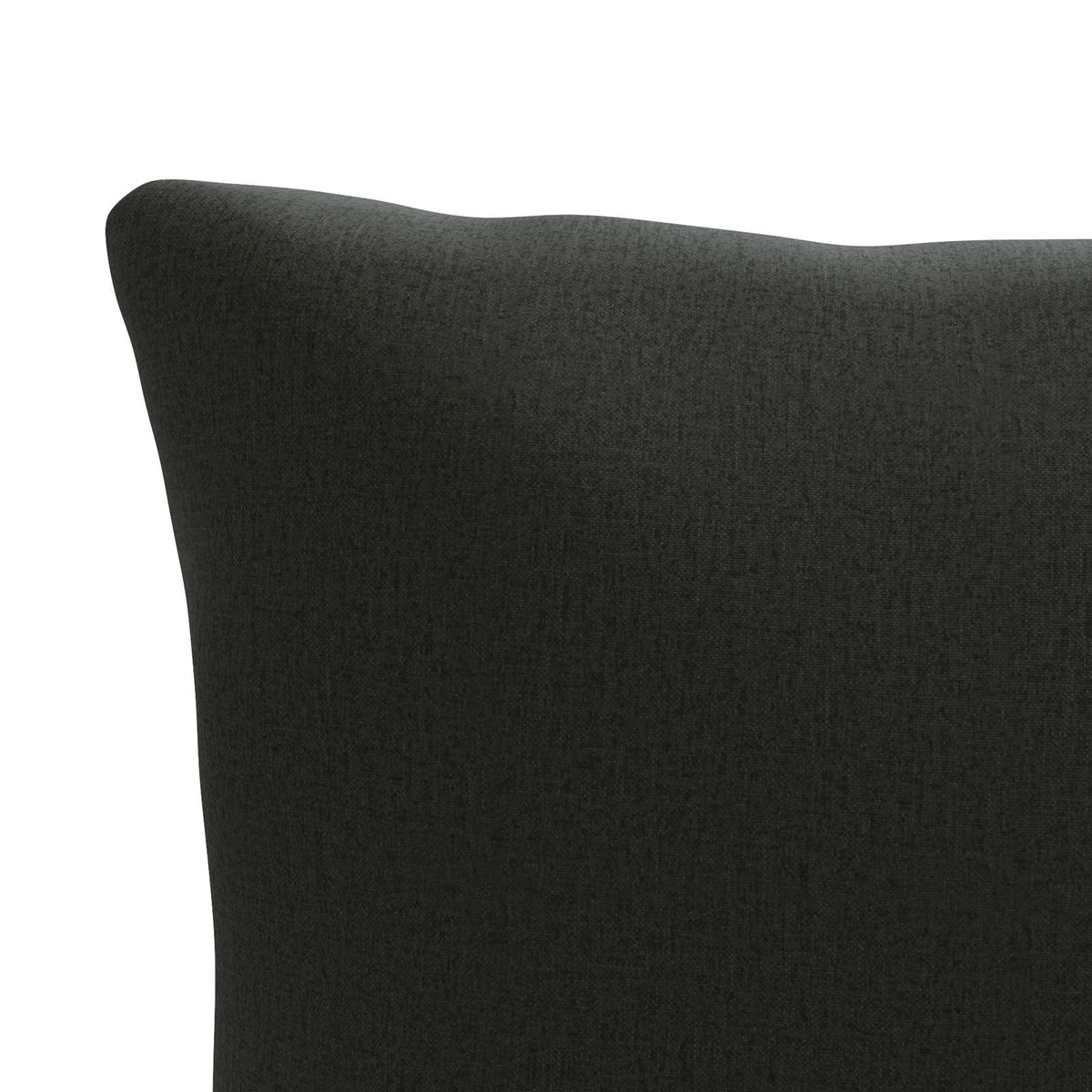 Back Cushion PUTTEN 100% Polyester Black 80 x 40 x 15 cm