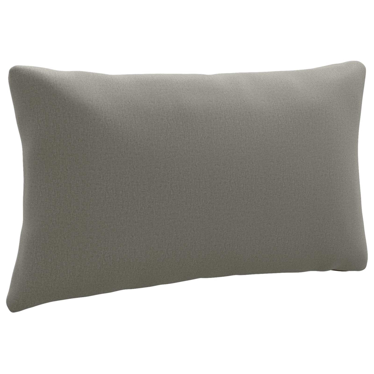 Back Cushion PUTTEN 100% Polyester Grey 80 x 40 x 15 cm