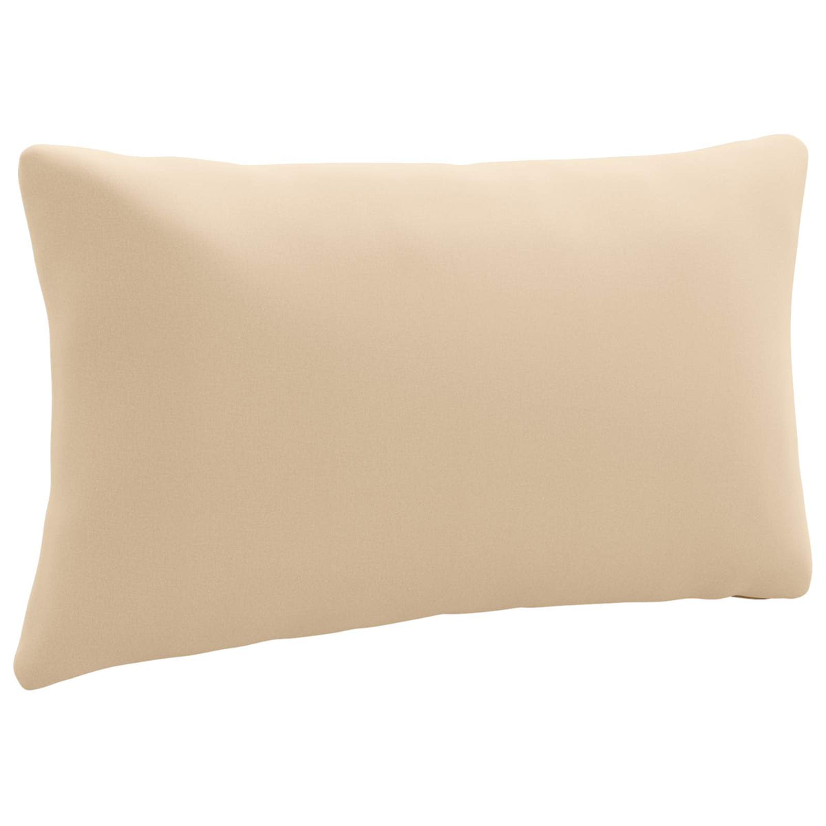 Back Cushion PUTTEN 100% Polyester Cream 80 x 40 x 15 cm