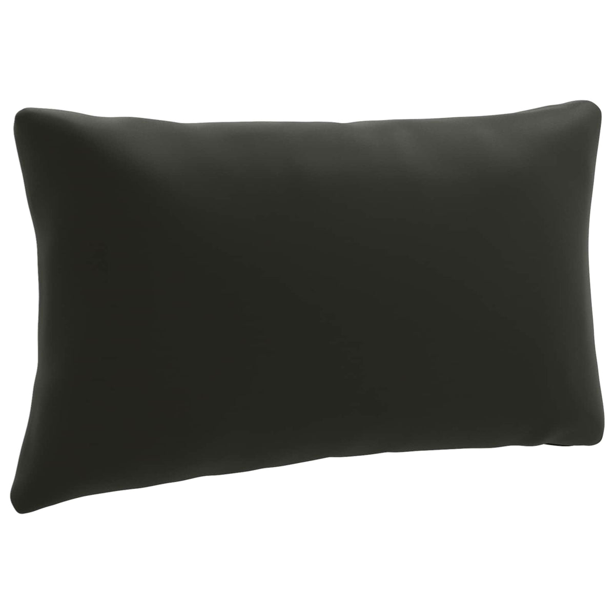 Back Cushion PUTTEN 100% Polyester Black 80 x 40 x 15 cm