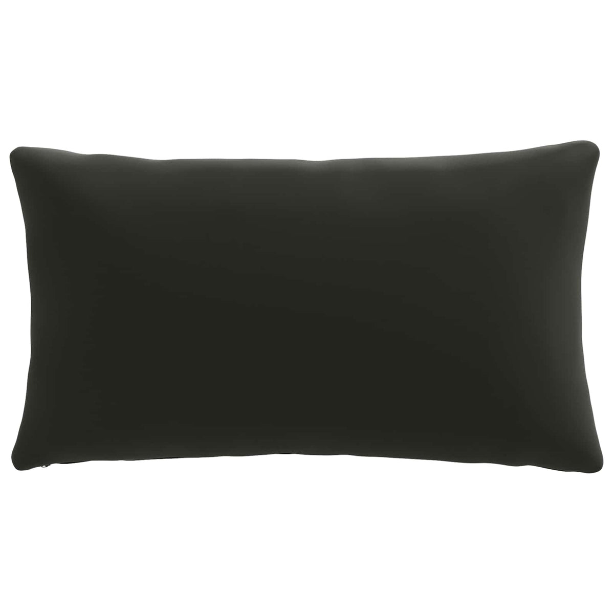Back Cushion PUTTEN 100% Polyester Black 80 x 40 x 15 cm