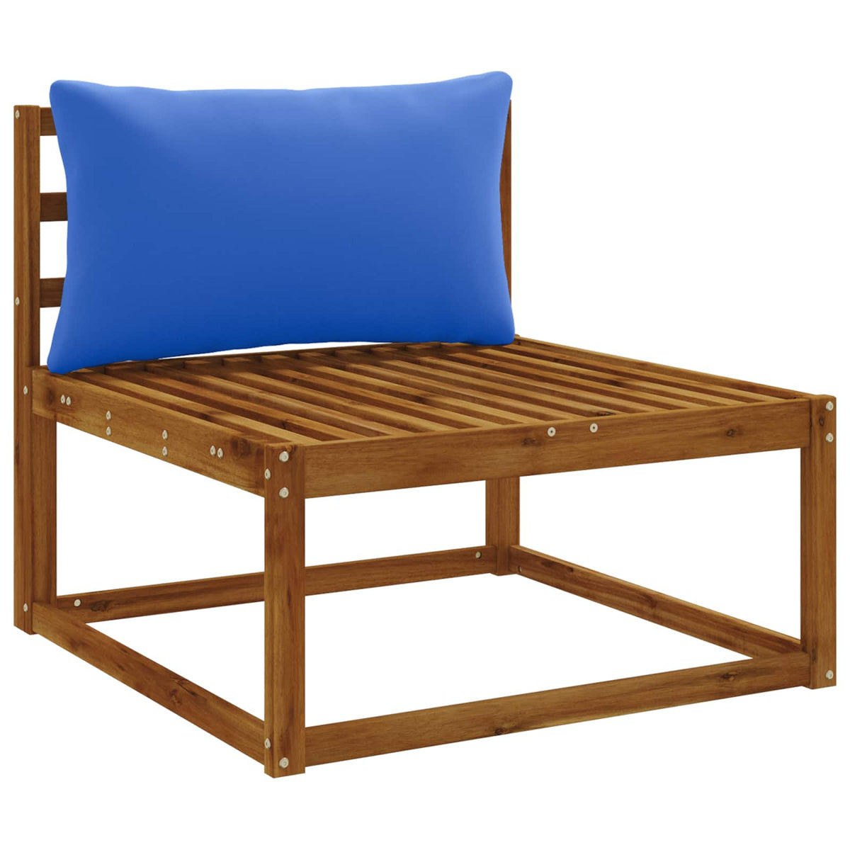 1-Piece Back Cushion PUTTEN 100% Polyester Royal Blue