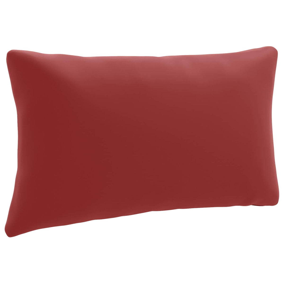 Back Cushion PUTTEN 100% Polyester Wine Red 80 x 40 x 15 cm