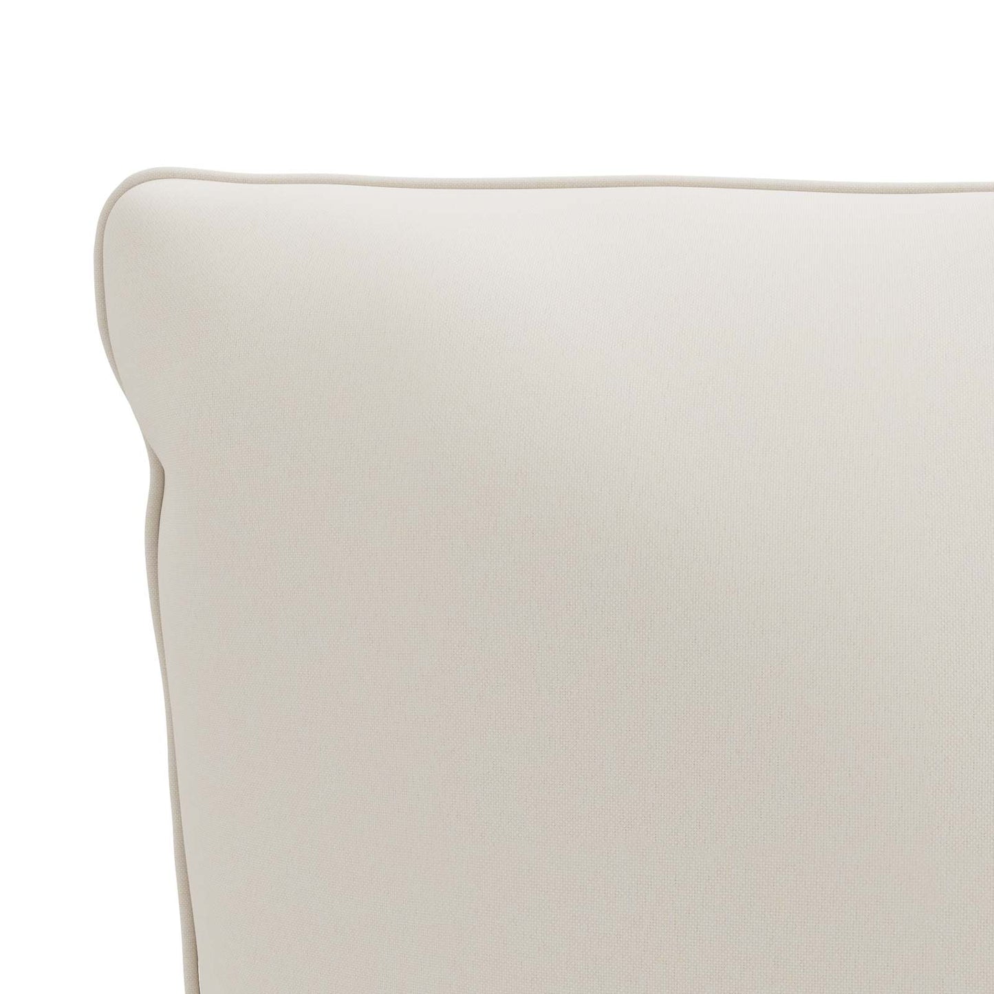 1-Piece Back Cushion PUTTEN 100% Polyester White