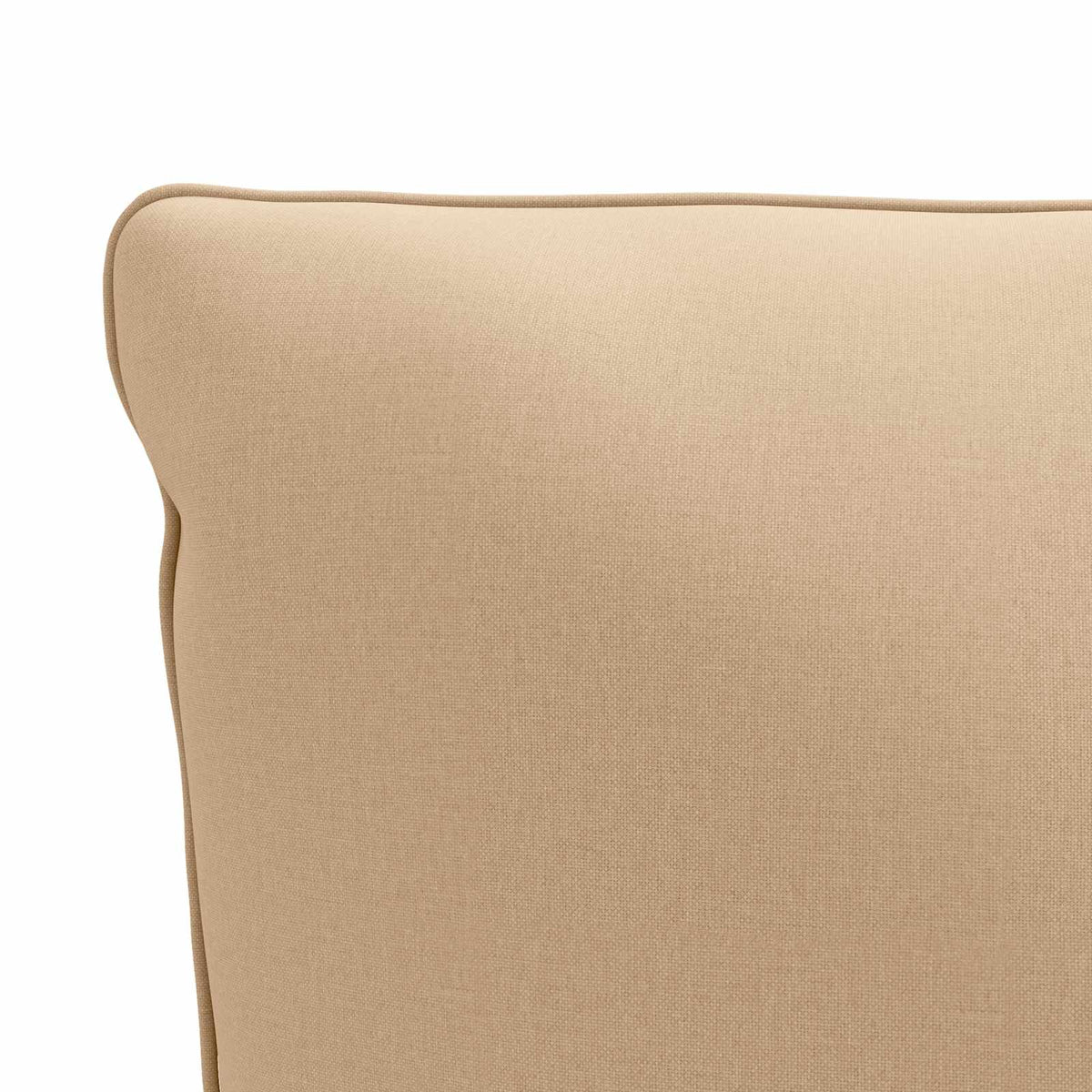 Back Cushion PUTTEN 100% Polyester Sand 120 x 40 x 15 cm