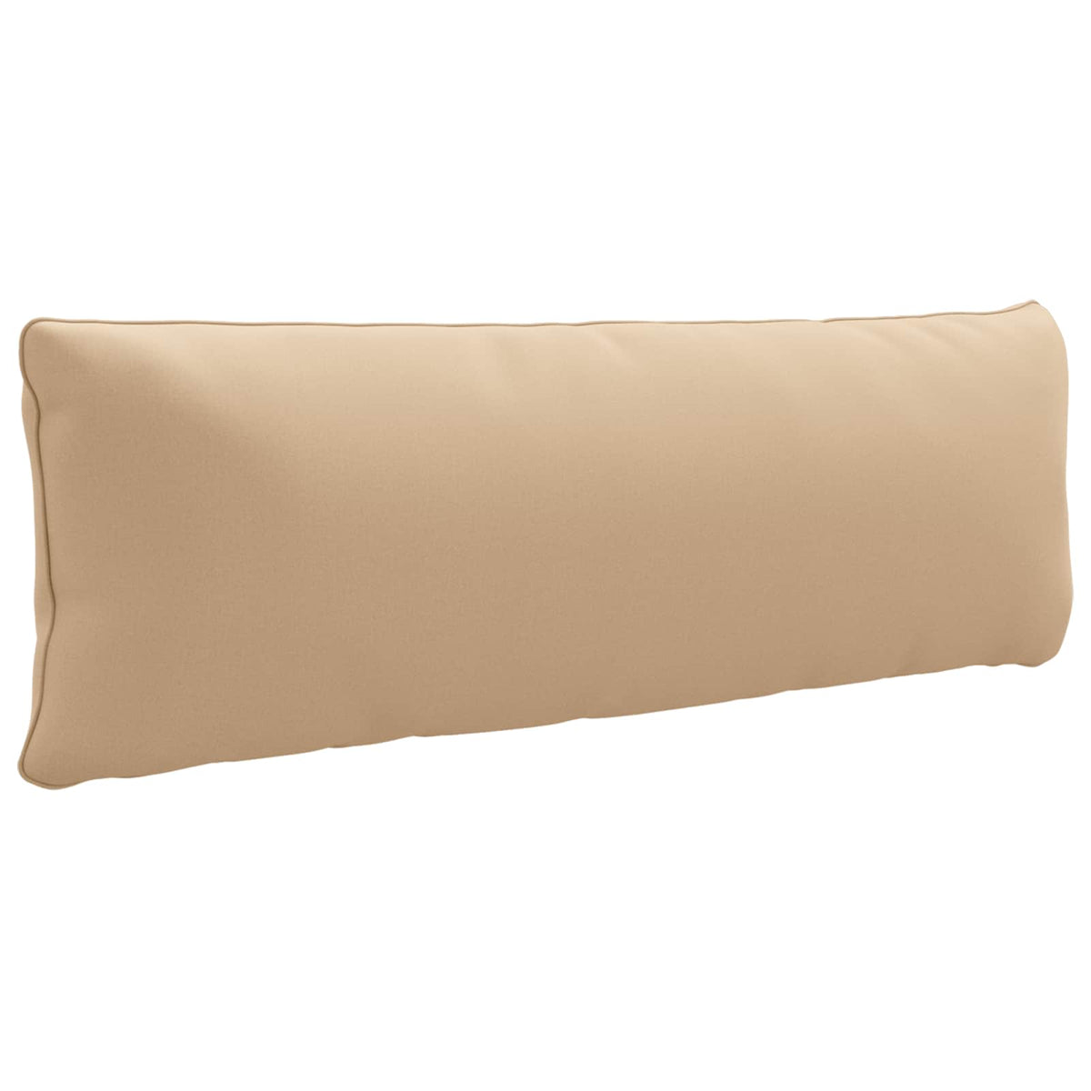 Back Cushion PUTTEN 100% Polyester Sand 120 x 40 x 15 cm