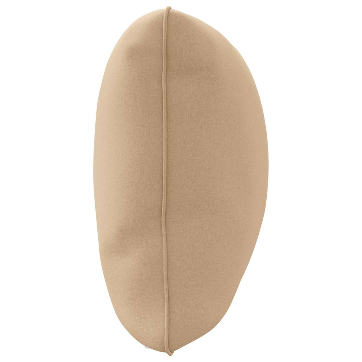 Back Cushion PUTTEN 100% Polyester Sand 120 x 40 x 15 cm