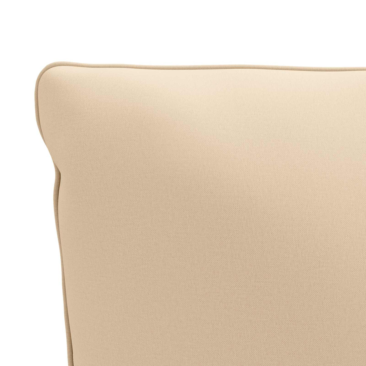 Back Cushion PUTTEN 100% Polyester Cream 120 x 40 x 15 cm