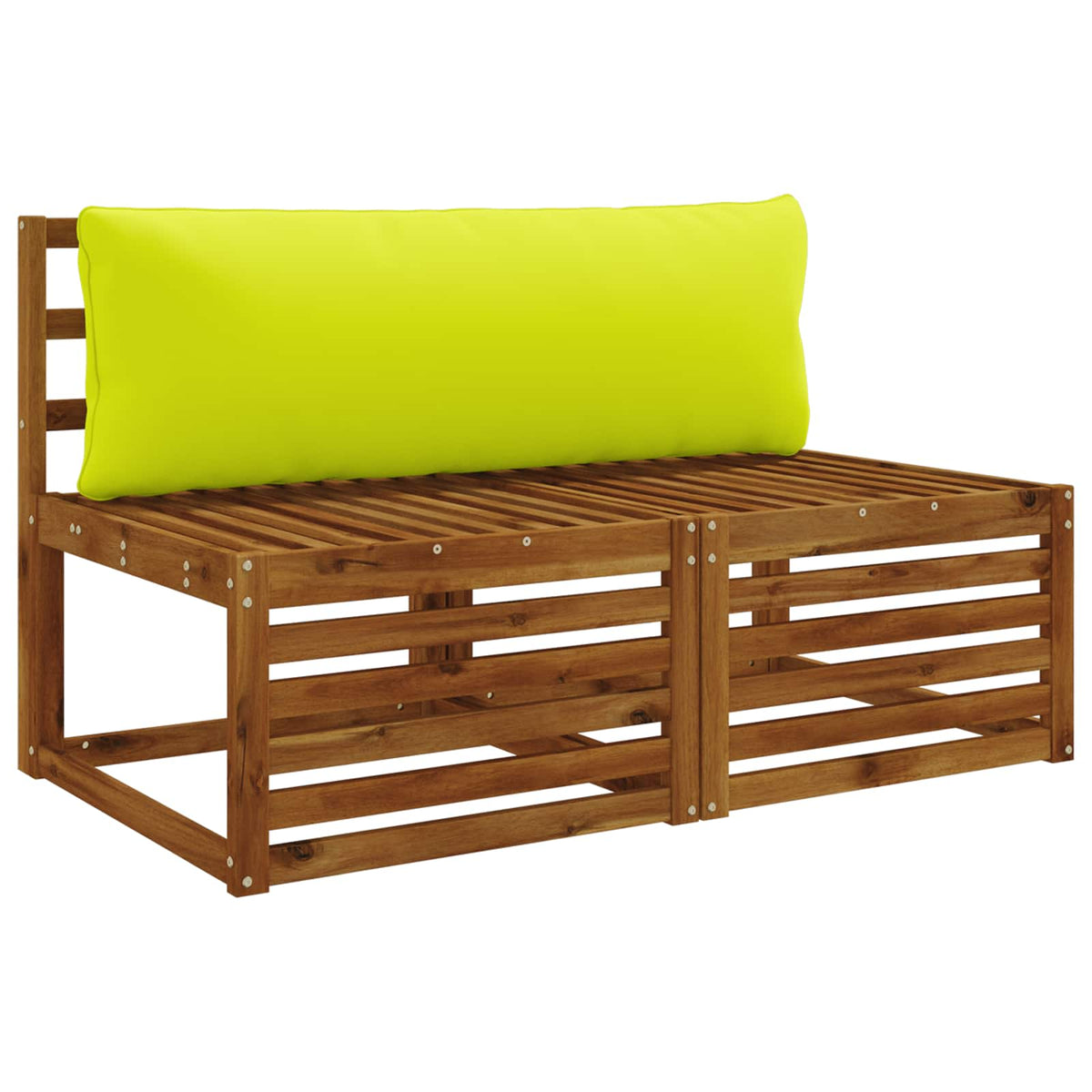 Back Cushion PUTTEN 100% Polyester Bright Green