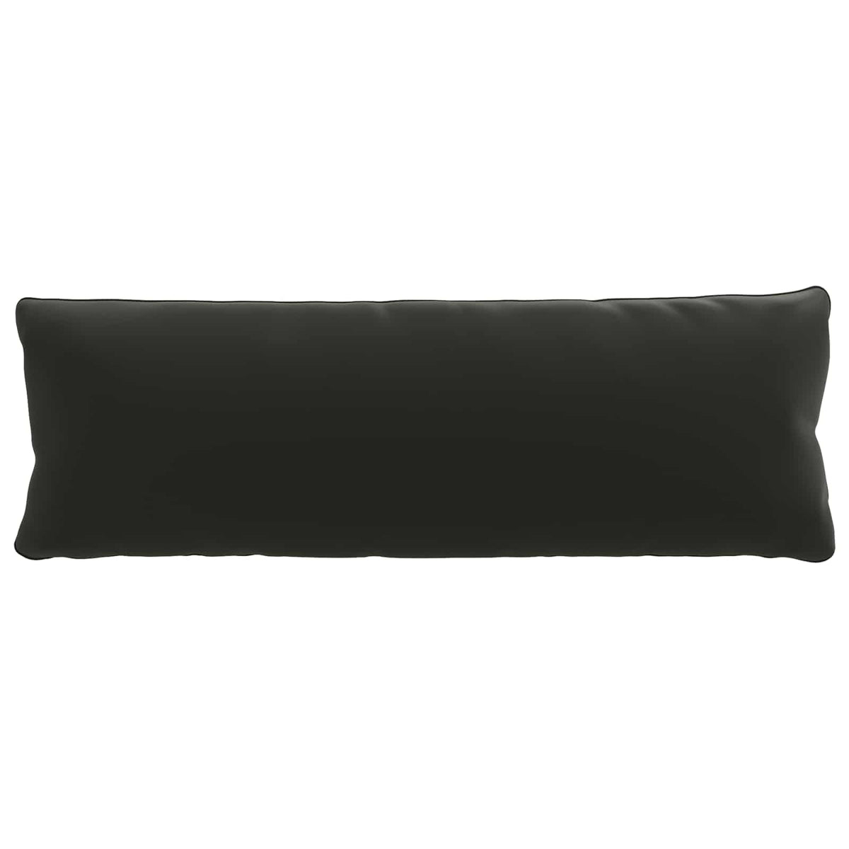 Back Cushion PUTTEN 100% Polyester Black 120 x 40 x 15 cm
