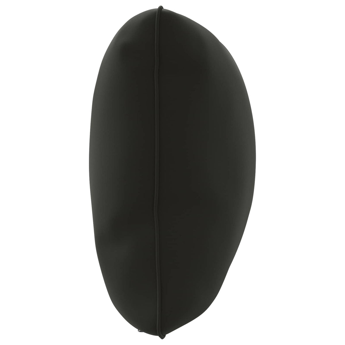 Back Cushion PUTTEN 100% Polyester Black 120 x 40 x 15 cm