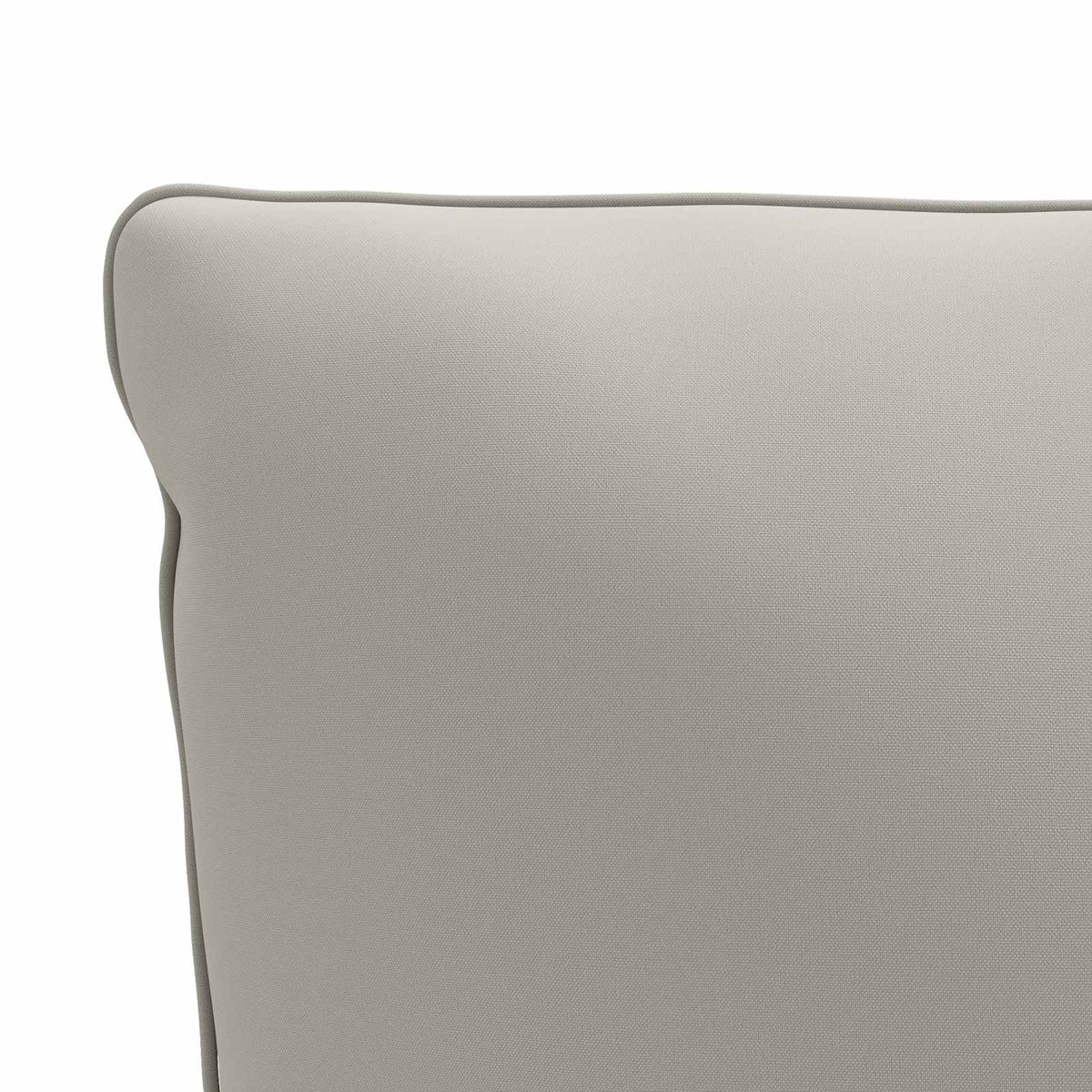 Back Cushion PUTTEN 100% Polyester Grey 120 x 40 x 15 cm