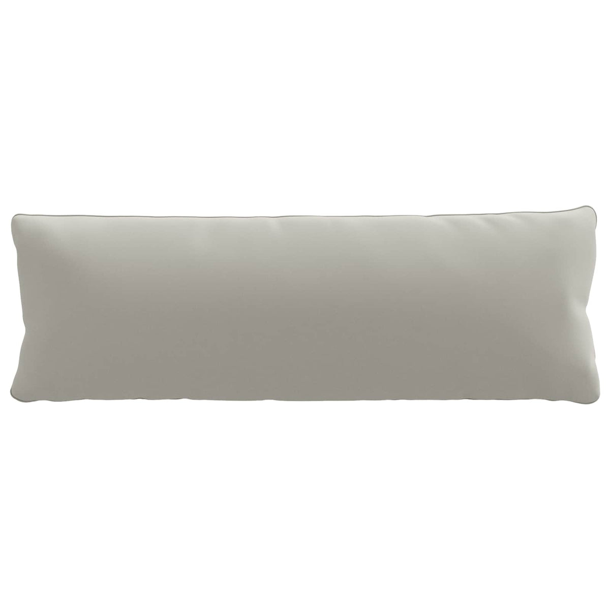 Back Cushion PUTTEN 100% Polyester Grey 120 x 40 x 15 cm