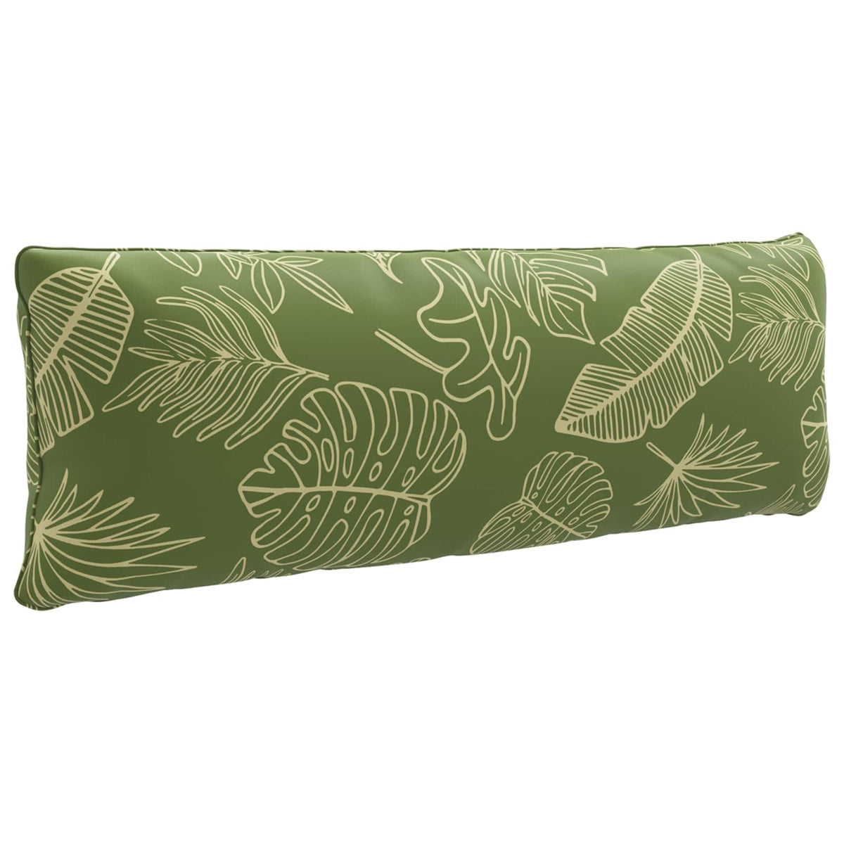 Back Cushion PUTTEN 100% Polyester Leaf Design 120 x 40 x 15 cm