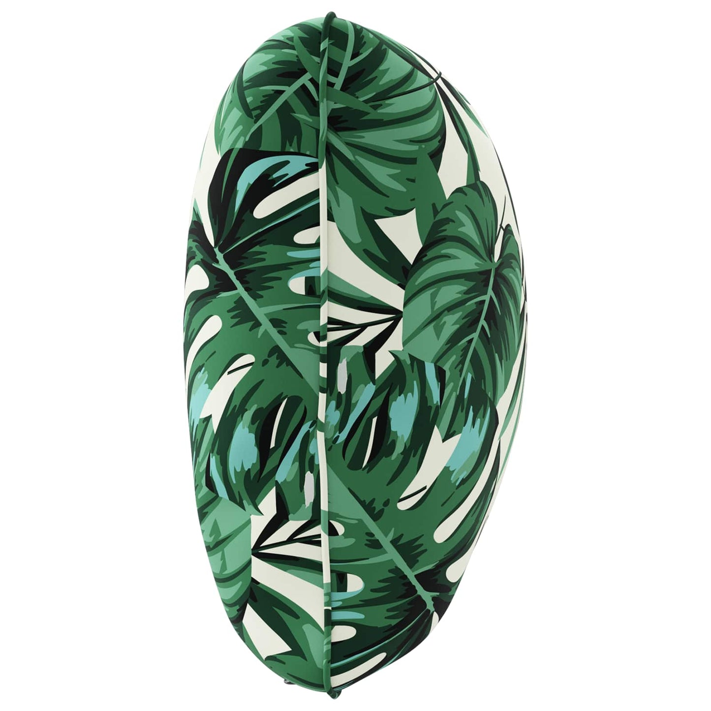 1-Piece Back Cushion PUTTEN 100% Polyester Leaf Pattern