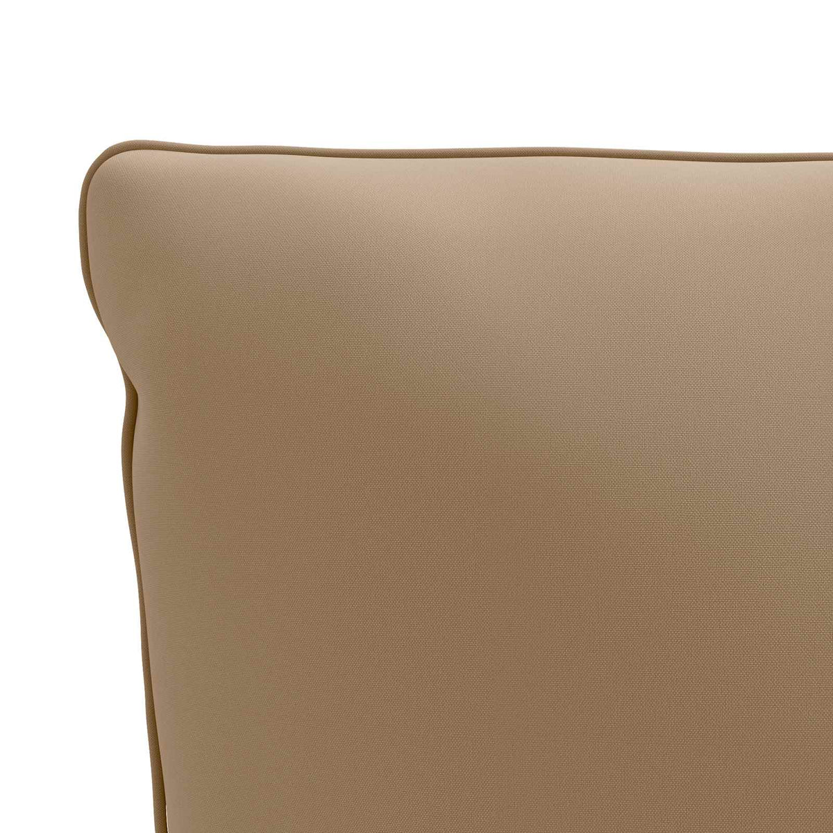 1-Piece Back Cushion PUTTEN 100% Polyester Taupe