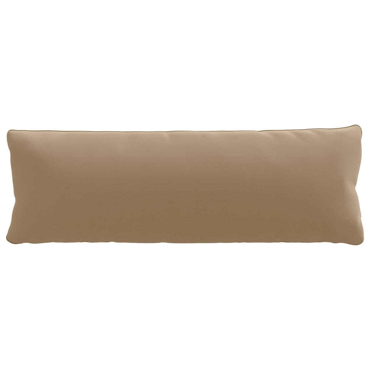 Back Cushion PUTTEN 100% Polyester Taupe 120 x 40 x 15 cm