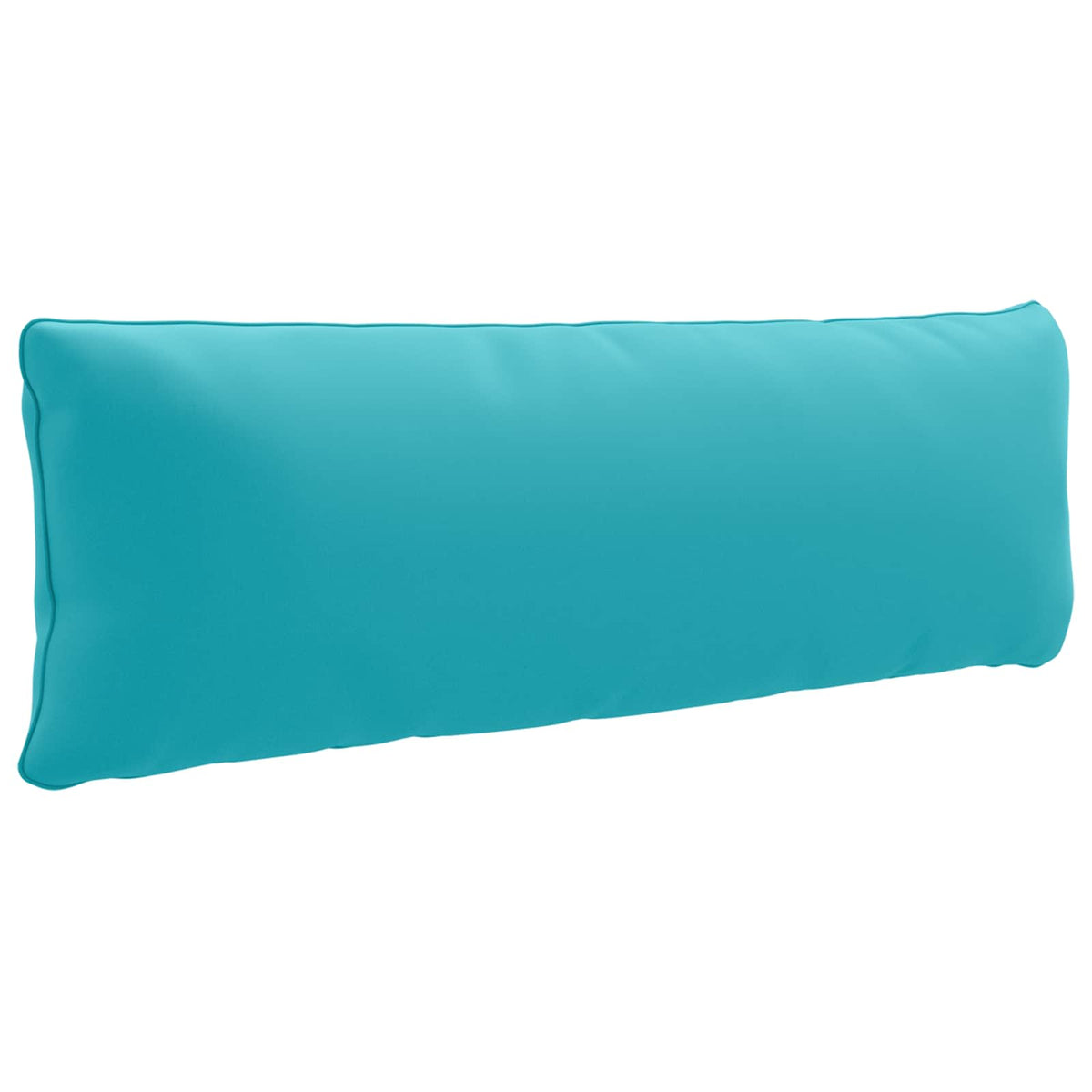 Back Cushion PUTTEN 100% Polyester Turquoise 120 x 40 x 15 cm