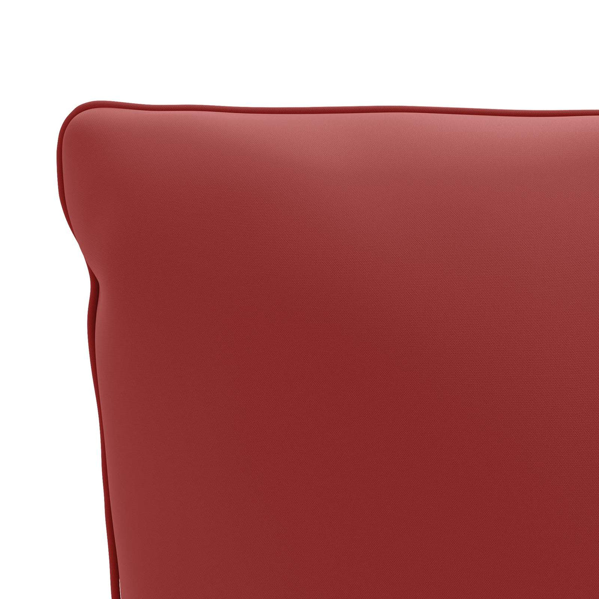 Back Cushion PUTTEN 100% Polyester Wine Red 120 x 40 x 15 cm