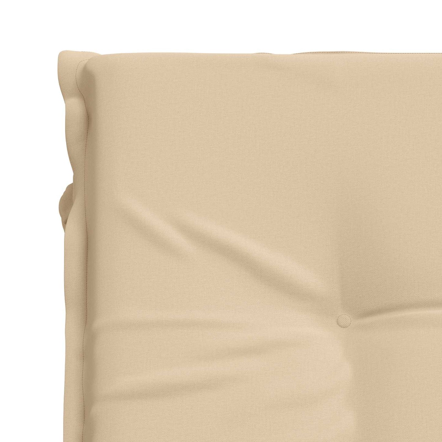 Sunlounger Cushion GEMERT 100% Polyester Cream 190 x 50 x 9 cm