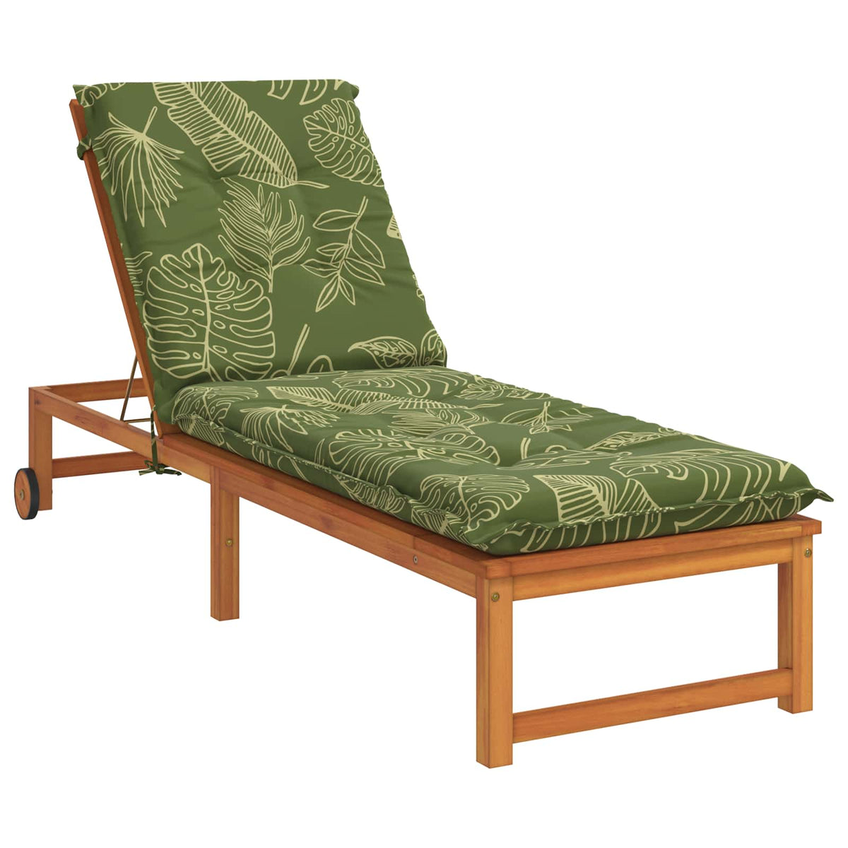 Sunlounger Cushion GEMERT 100% Polyester Leaf Design