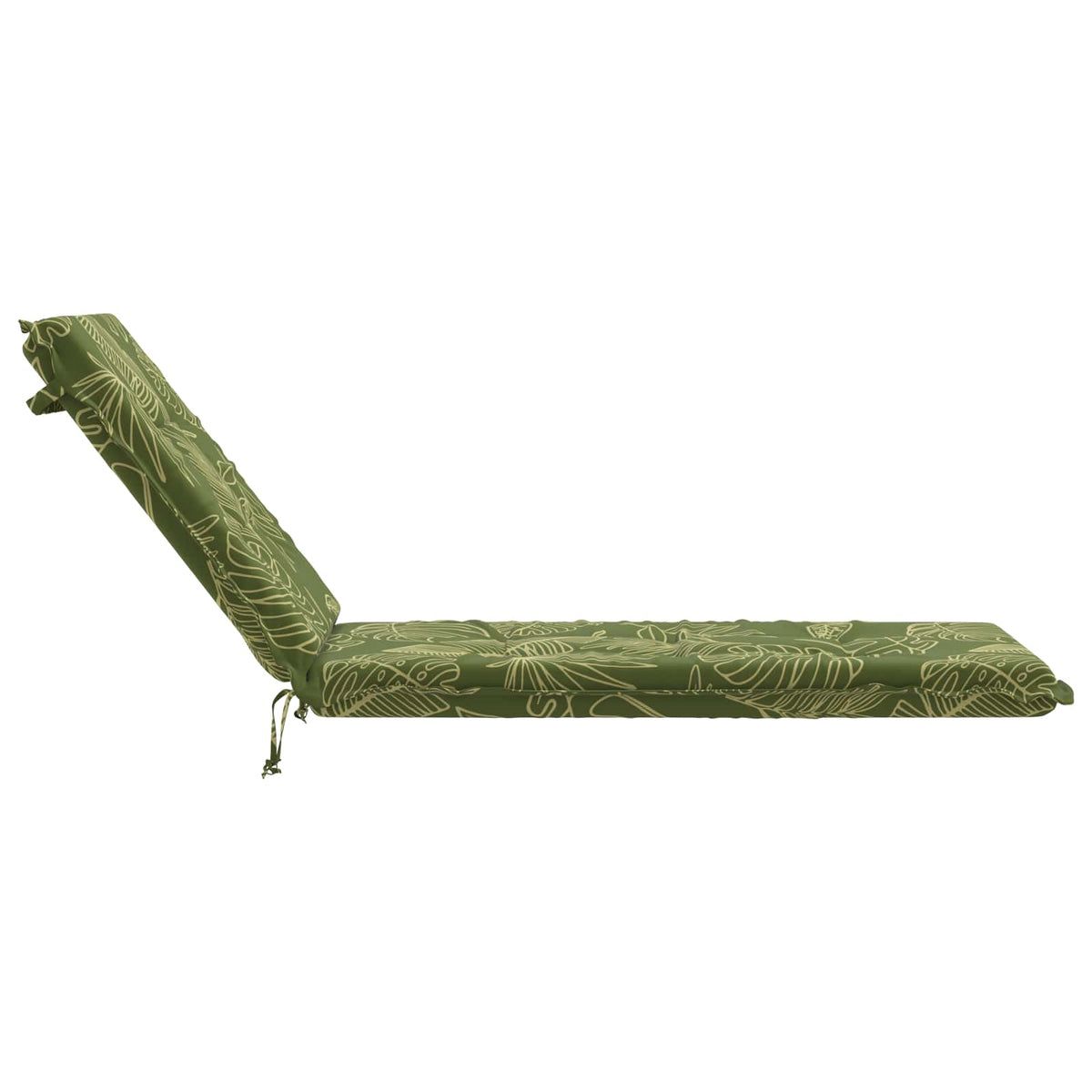 Sunlounger Cushion GEMERT 100% Polyester Leaf Design