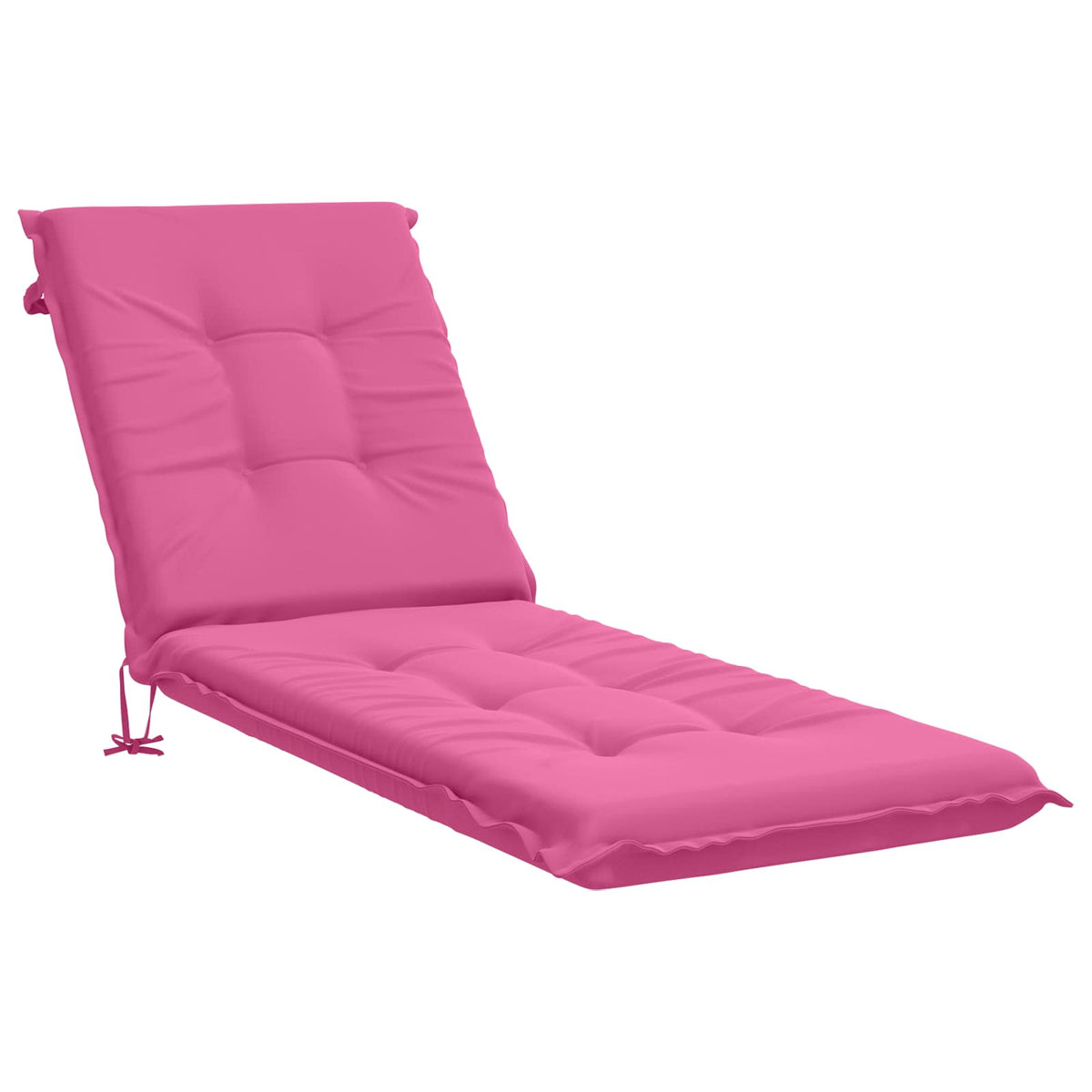 Sunlounger Cushion GEMERT 100% Polyester Pink 190 x 50 x 9 cm