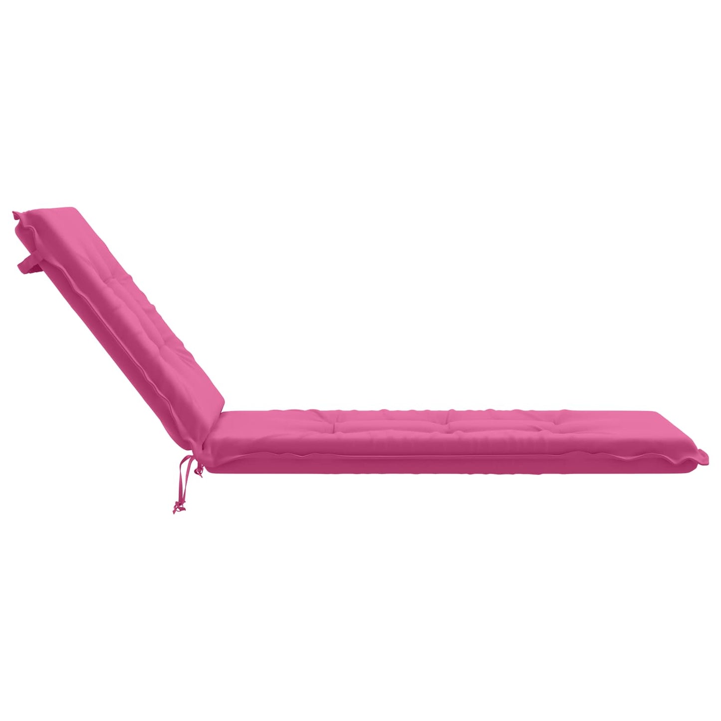 Sunlounger Cushion GEMERT 100% Polyester Pink 190 x 50 x 9 cm