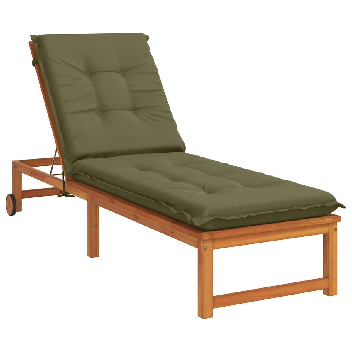 Sunlounger Cushion GEMERT 100% Polyester Olive Green