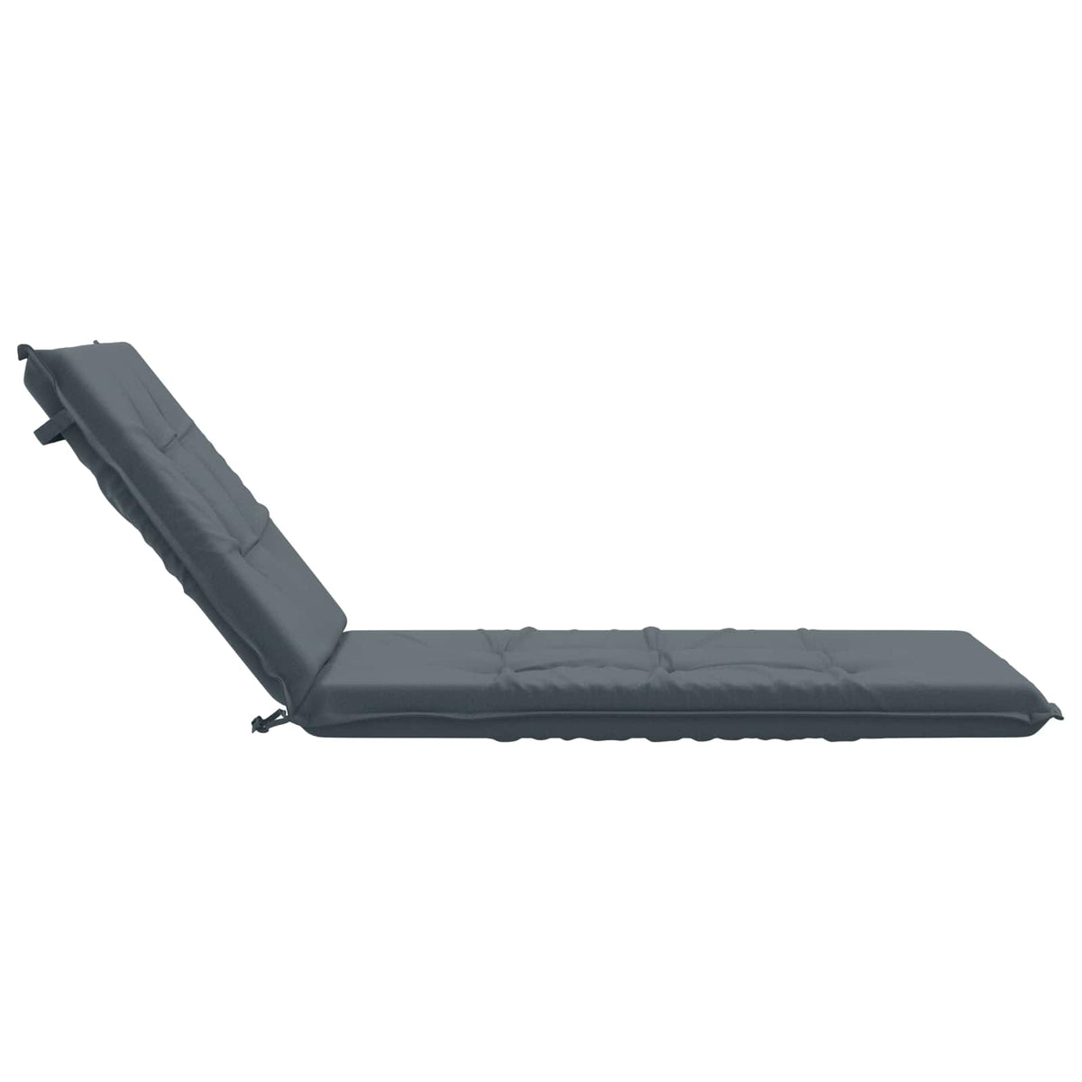 Sunlounger Cushion GEMERT 100% Polyester Blue 190 x 70 x 9 cm