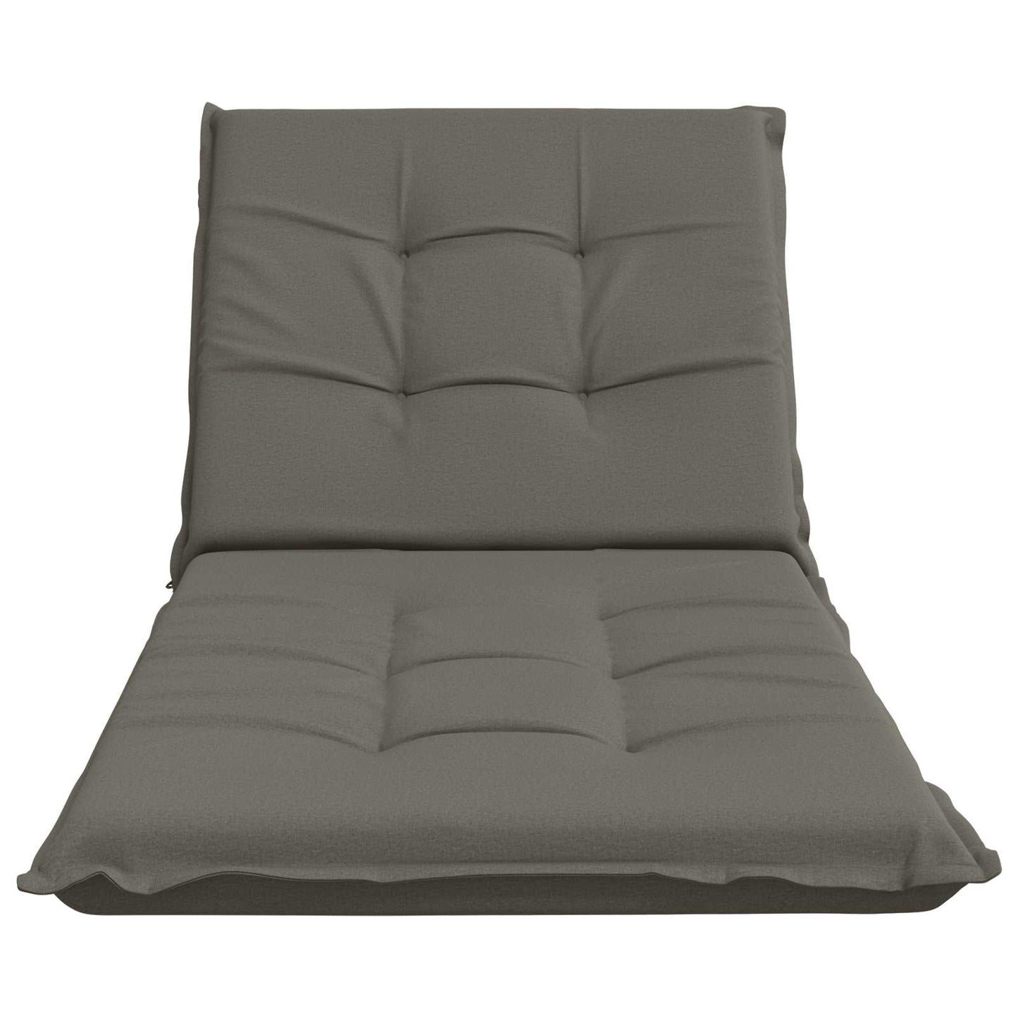 Sunlounger Cushion GEMERT 100% Polyester Grey 190 x 70 x 9 cm