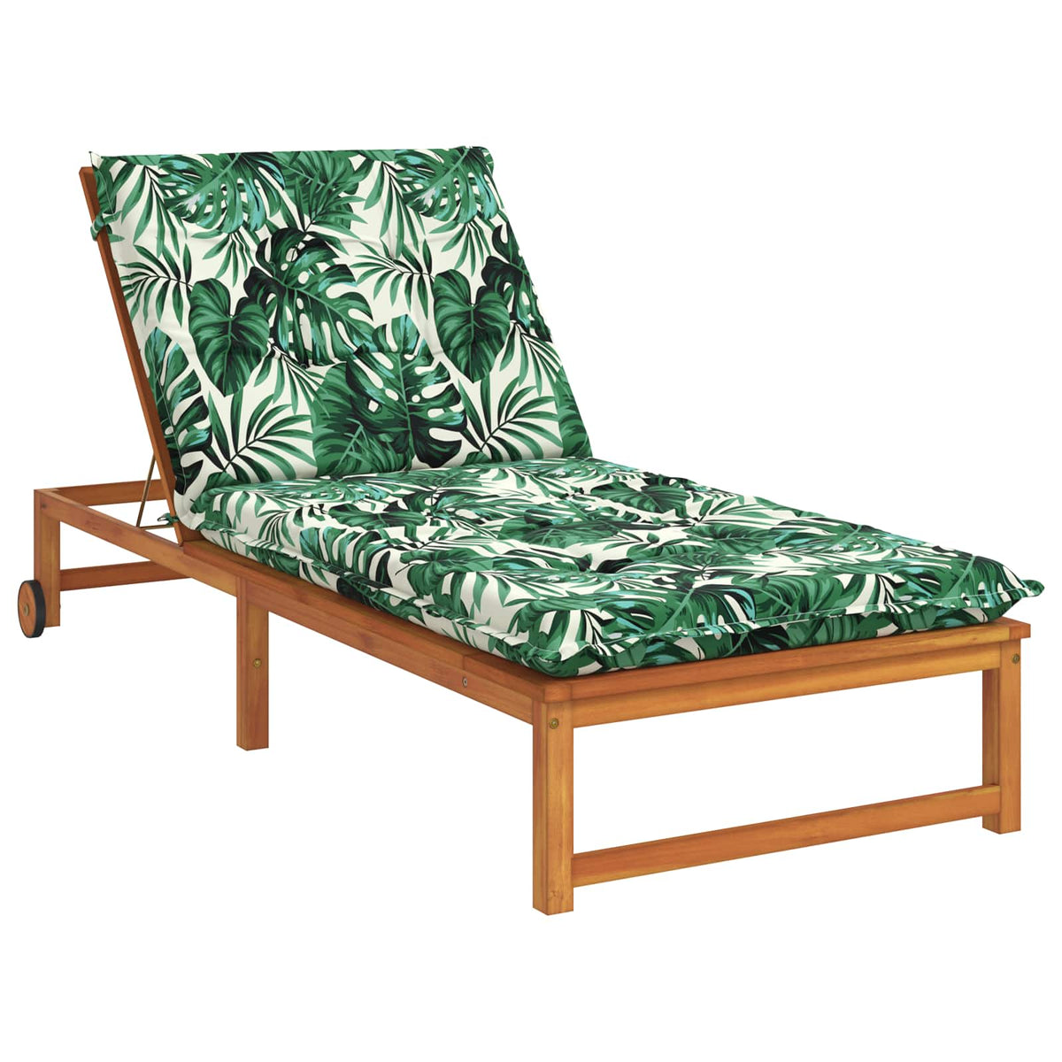 Sunlounger Cushion GEMERT 100% Polyester Leaf Pattern