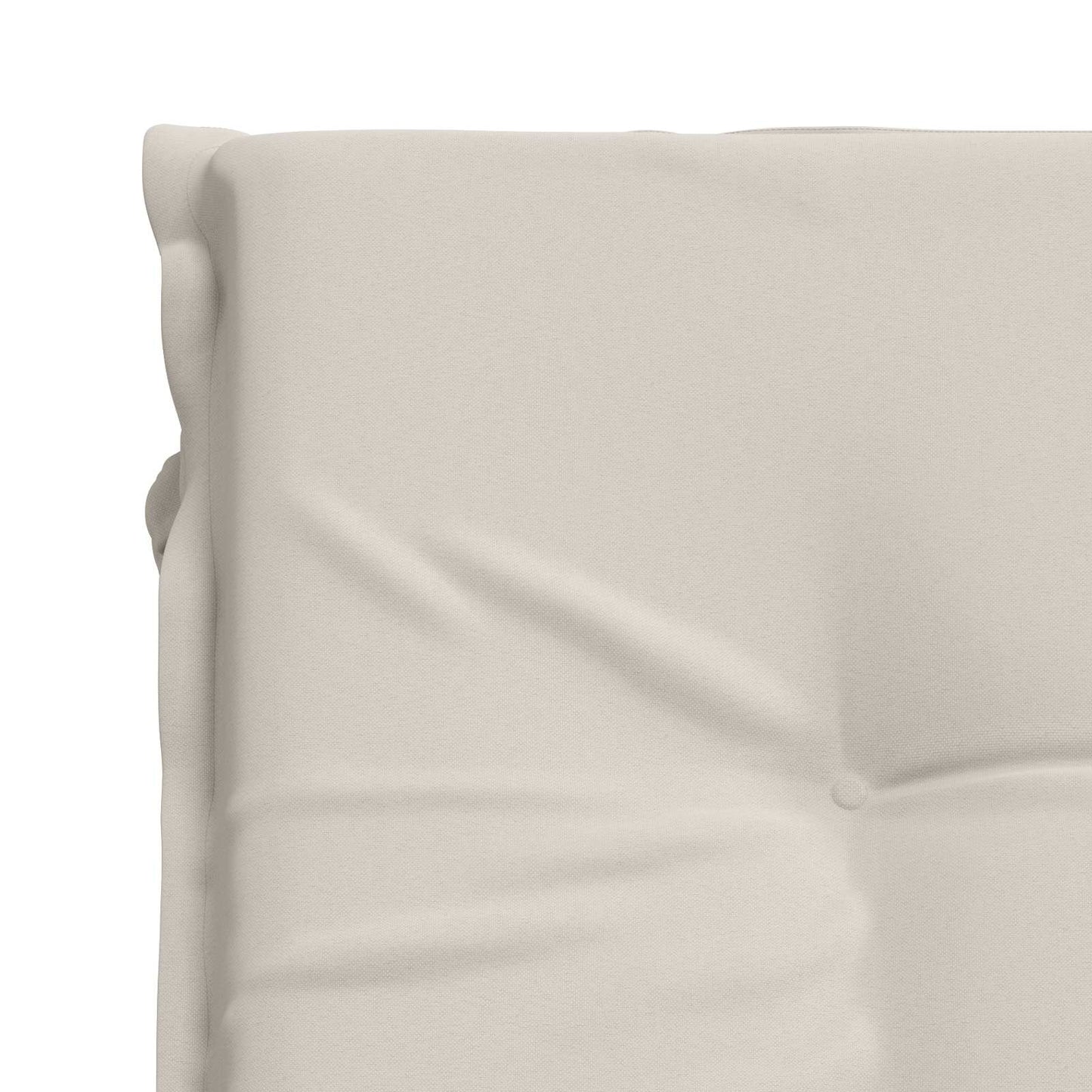 Sunlounger Cushion GEMERT 100% Polyester White 190 x 80 x 9 cm