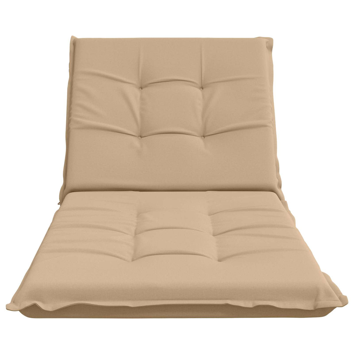 Sunlounger Cushion GEMERT 100% Polyester Sand 190 x 80 x 9 cm