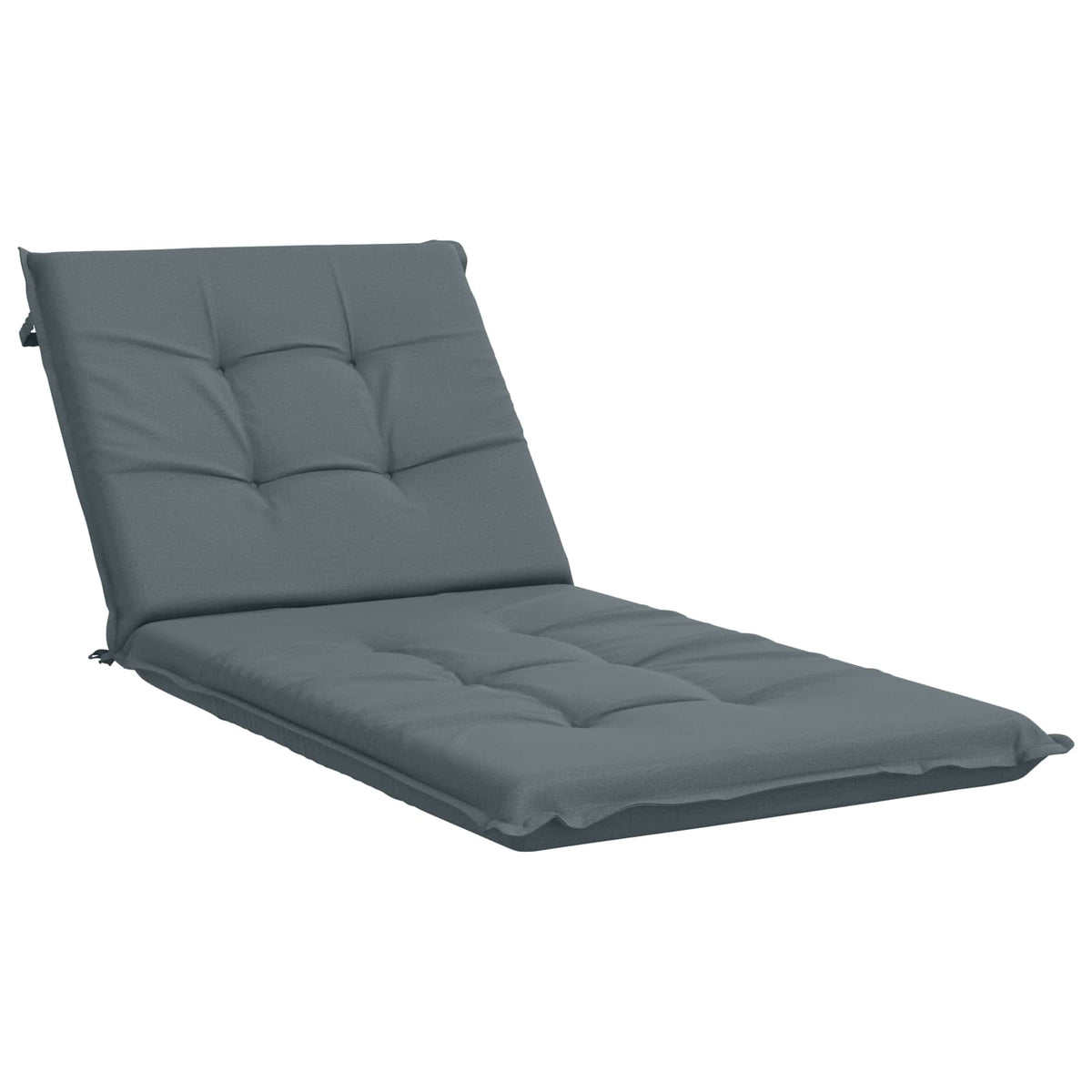 Sunlounger Cushion GEMERT 100% Polyester Blue 190 x 80 x 9 cm