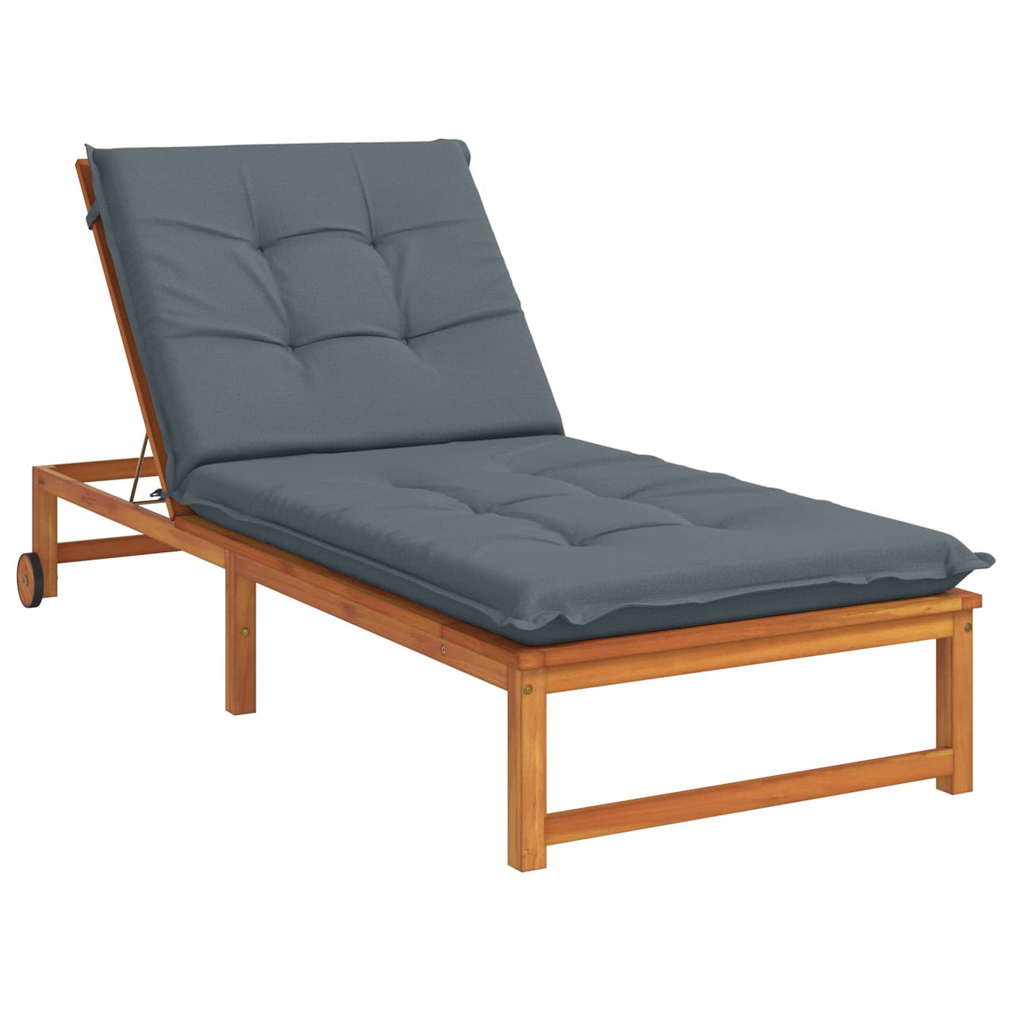Sunlounger Cushion GEMERT 100% Polyester Blue 190 x 80 x 9 cm