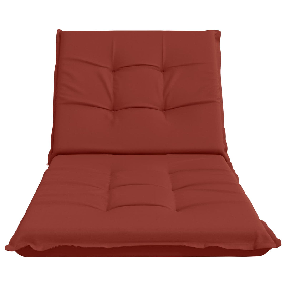 Sunlounger Cushion GEMERT 100% Polyester Red 190 x 80 x 9 cm