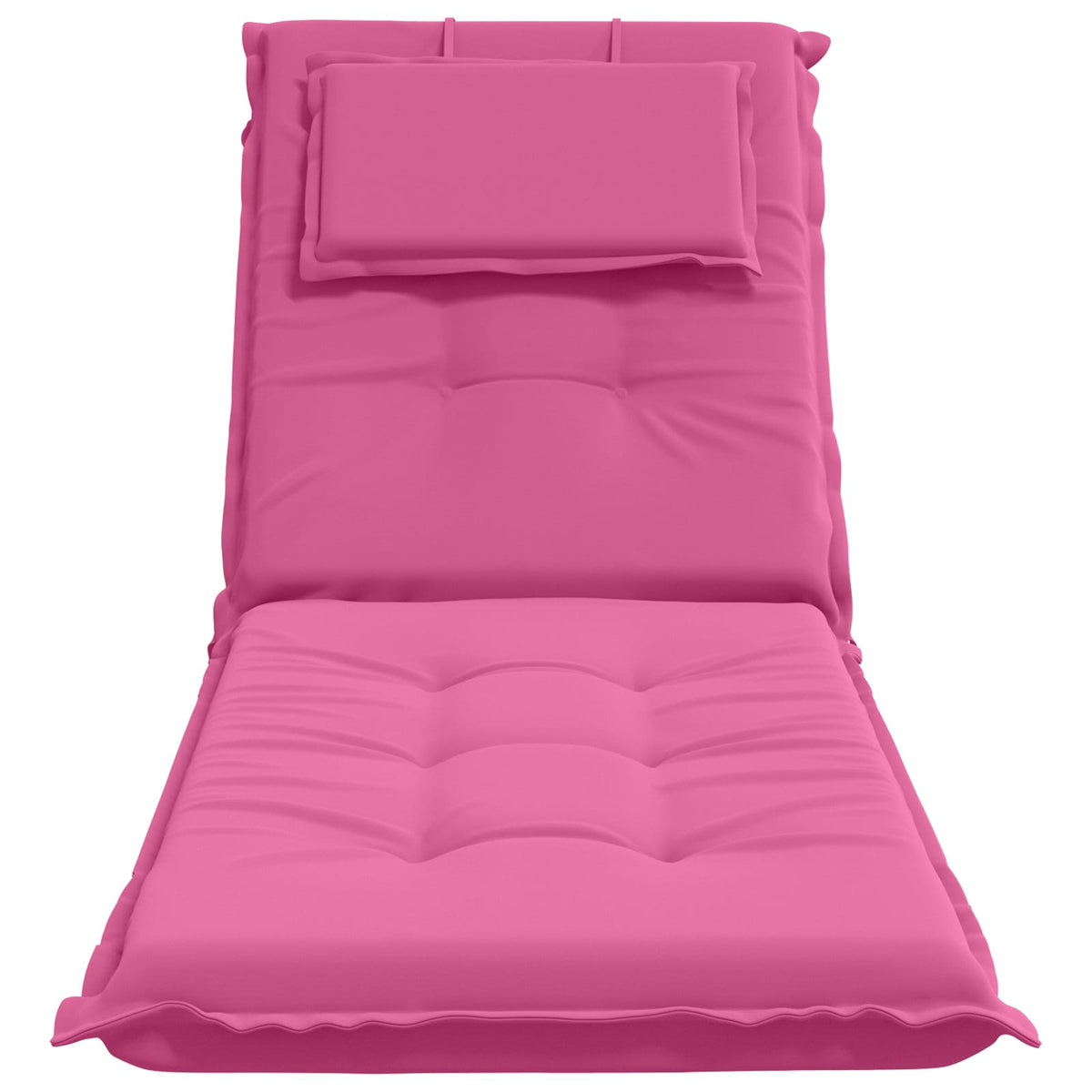 Sunlounger Cushion GEMERT 100% Polyester Pink 190 x 50 x 9 cm