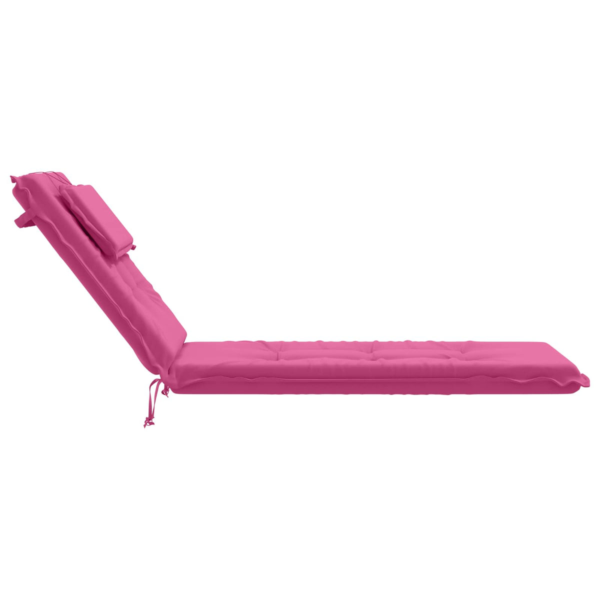 Sunlounger Cushion GEMERT 100% Polyester Pink 190 x 50 x 9 cm