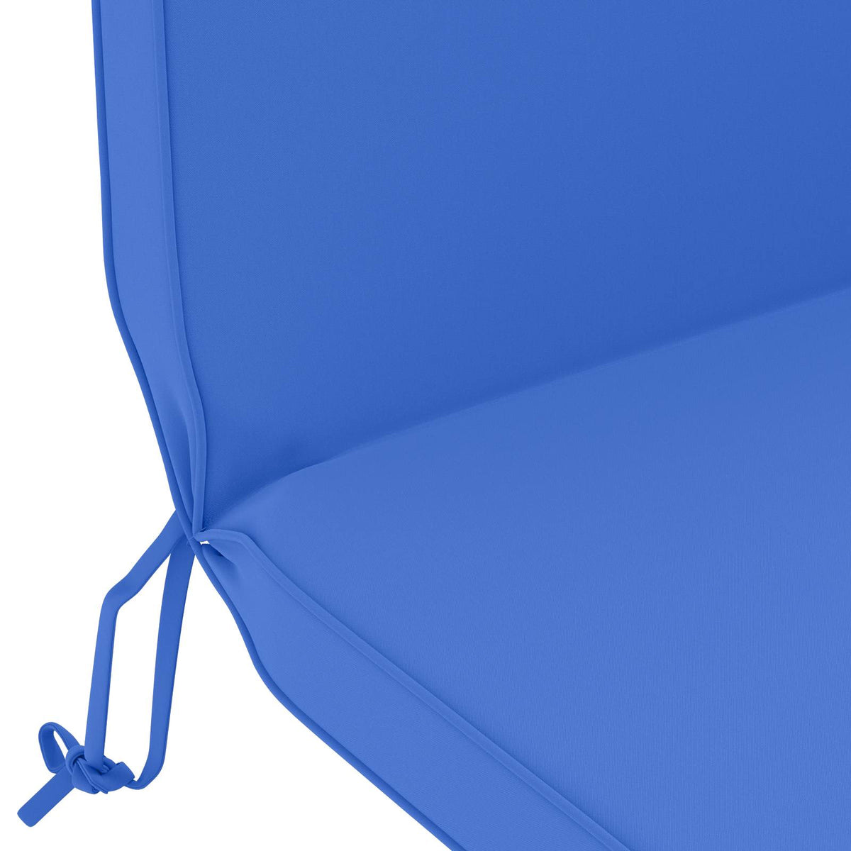 Sun Lounger Cushion 100% Polyester Royal Blue 55 x 124 x 5 cm