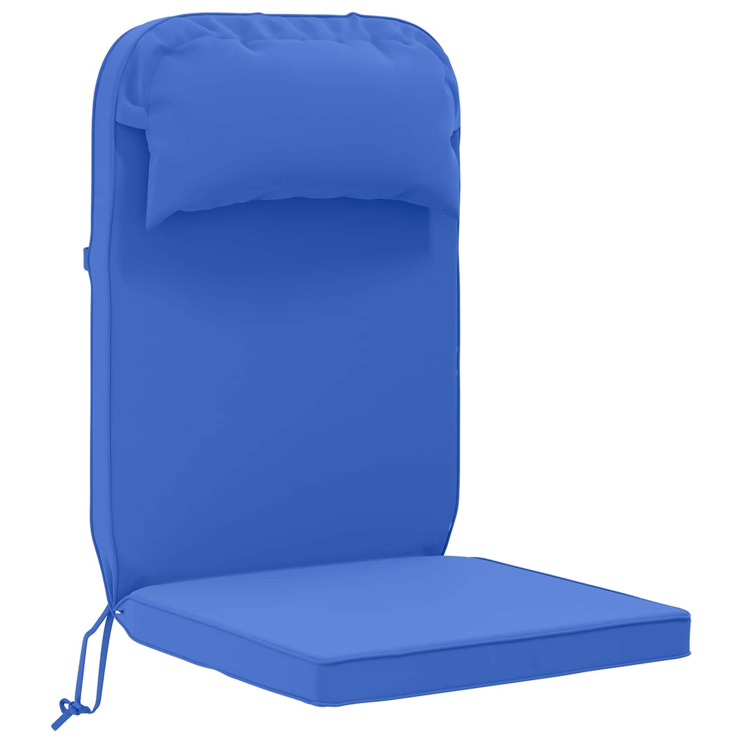 Sun Lounger Cushion 100% Polyester Royal Blue 55 x 124 x 5 cm
