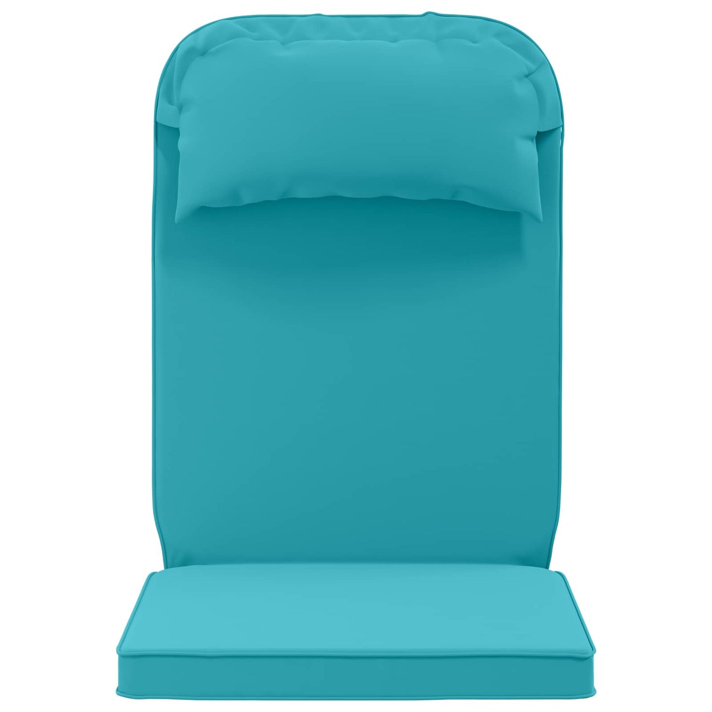 Sun Lounger Cushion 100% Polyester Turquoise 55 x 124 x 5 cm