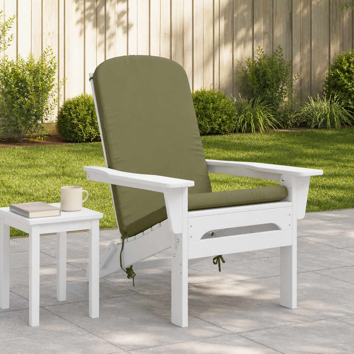 Sun Lounger Cushion GEMERT 100% Polyester Olive Green