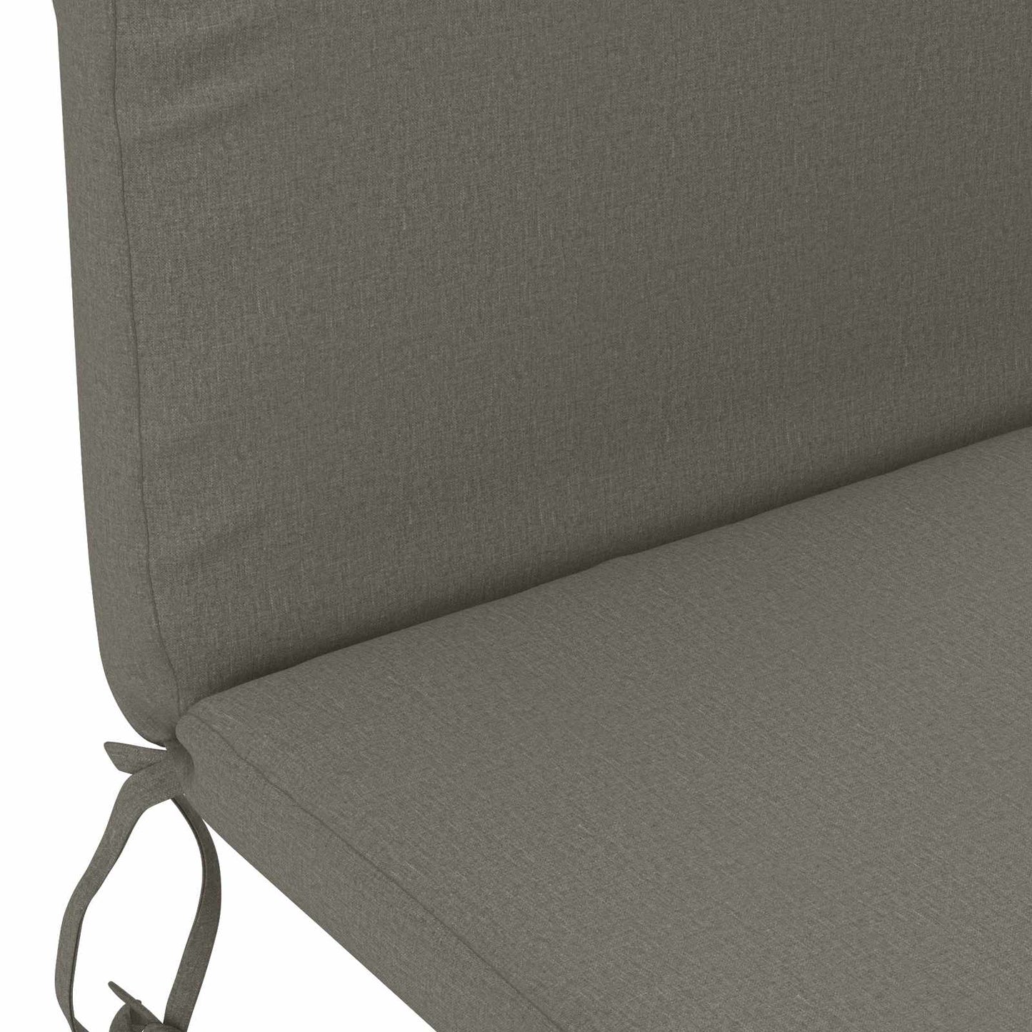 Sun Lounger Cushion GEMERT 100% Polyester Grey 47 x 131 x 5 cm