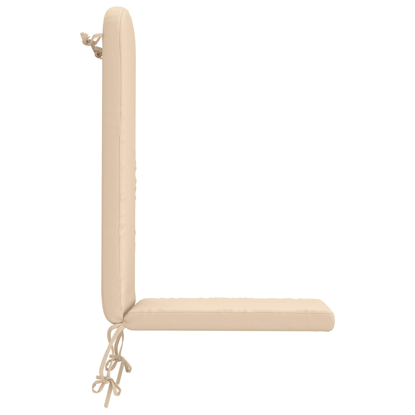 Sun Lounger Cushion GEMERT 100% Polyester Cream 47 x 131 x 5 cm