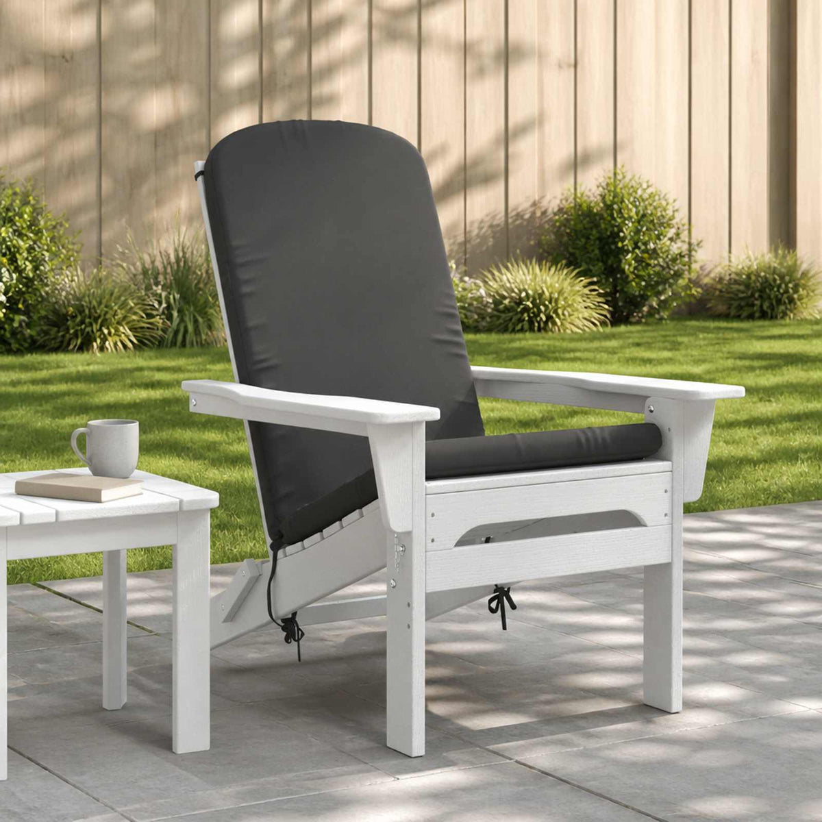 Sun Lounger Cushion GEMERT 100% Polyester Anthracite