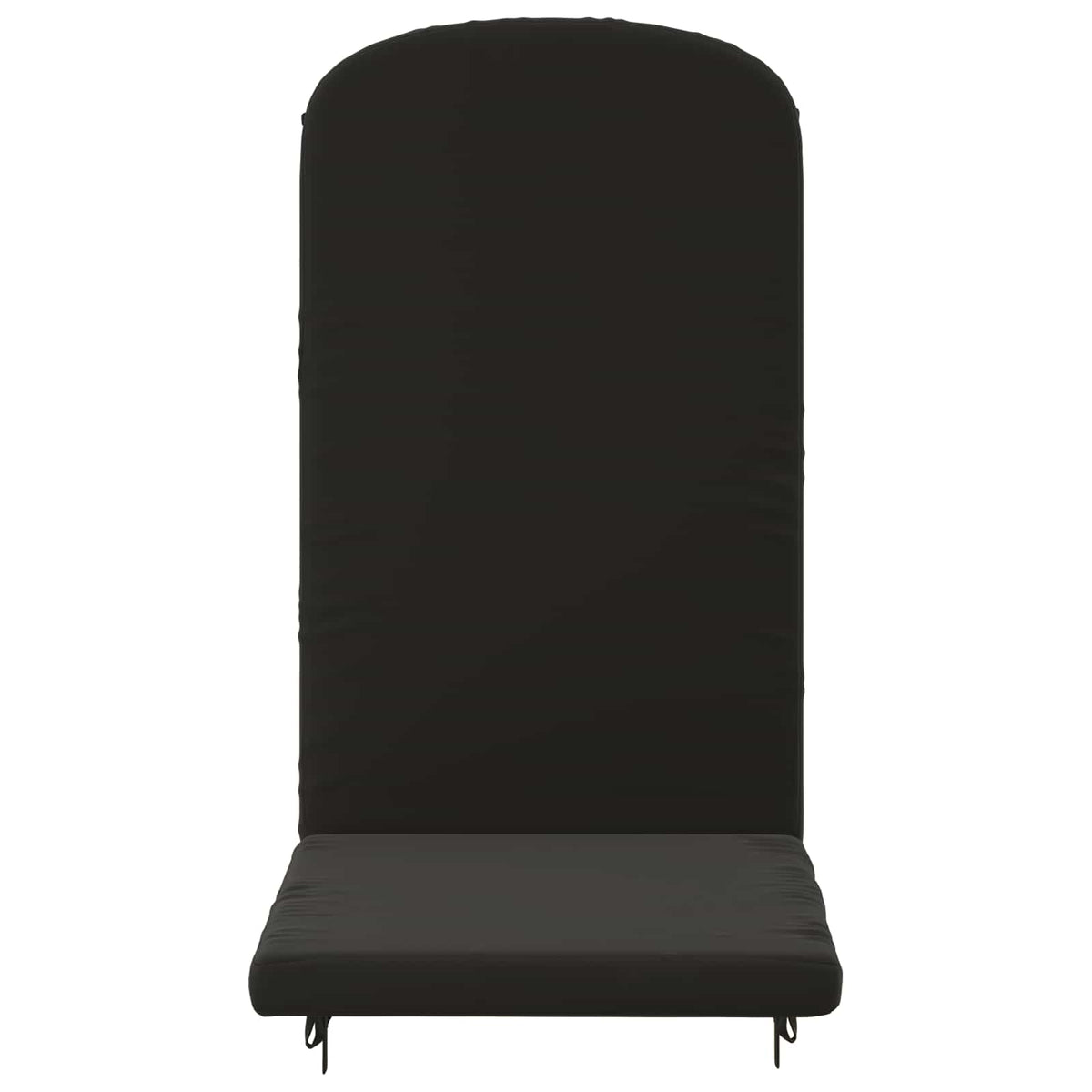 Sun Lounger Cushion GEMERT 100% Polyester Black 47 x 131 x 5 cm