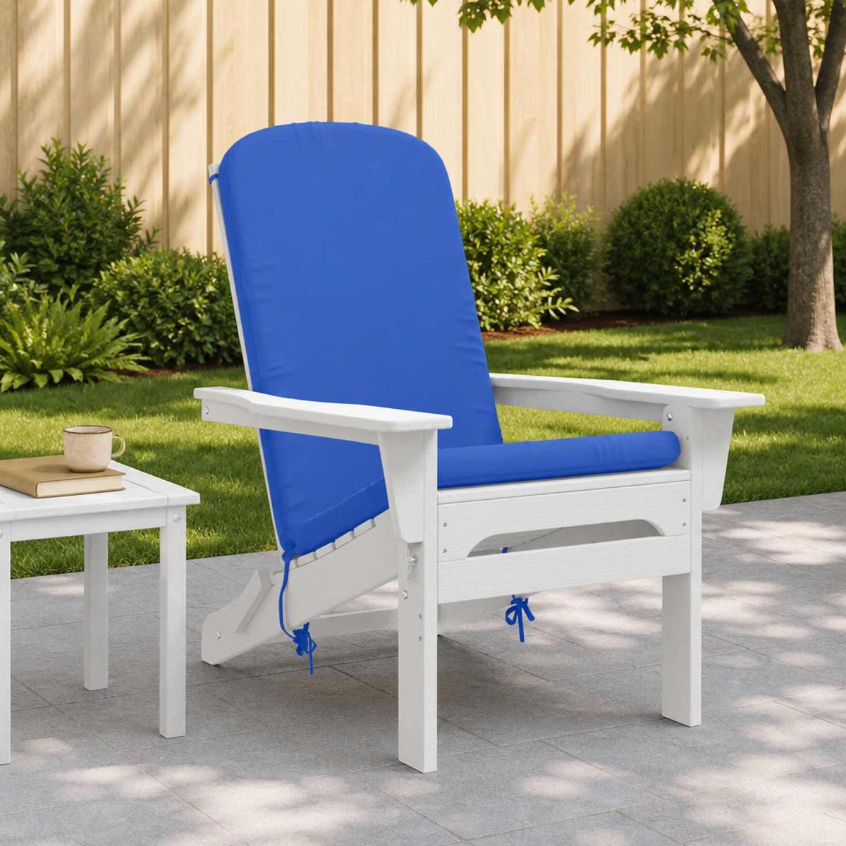 Sun Lounger Cushion GEMERT 100% Polyester Royal Blue