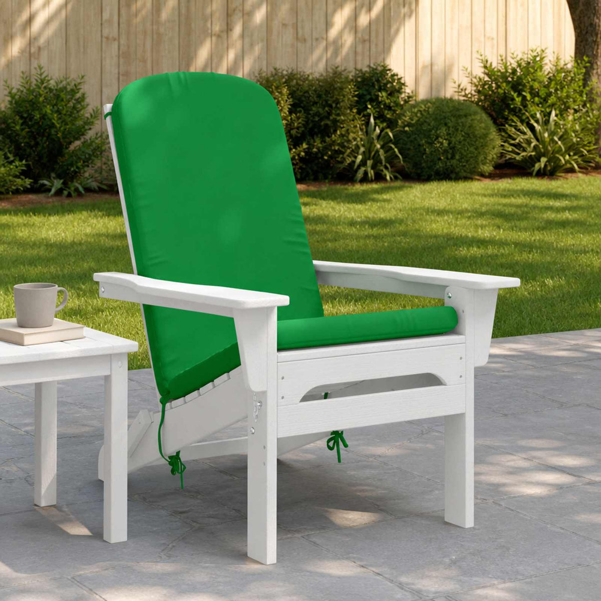 Sun Lounger Cushion GEMERT 100% Polyester Green 47 x 131 x 5 cm