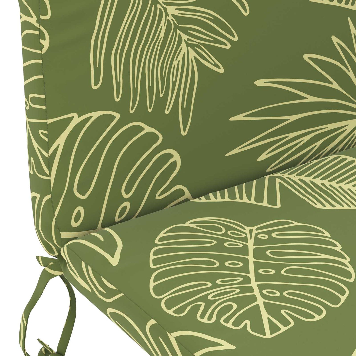 Sun Lounger Cushion GEMERT 100% Polyester Leaf Design